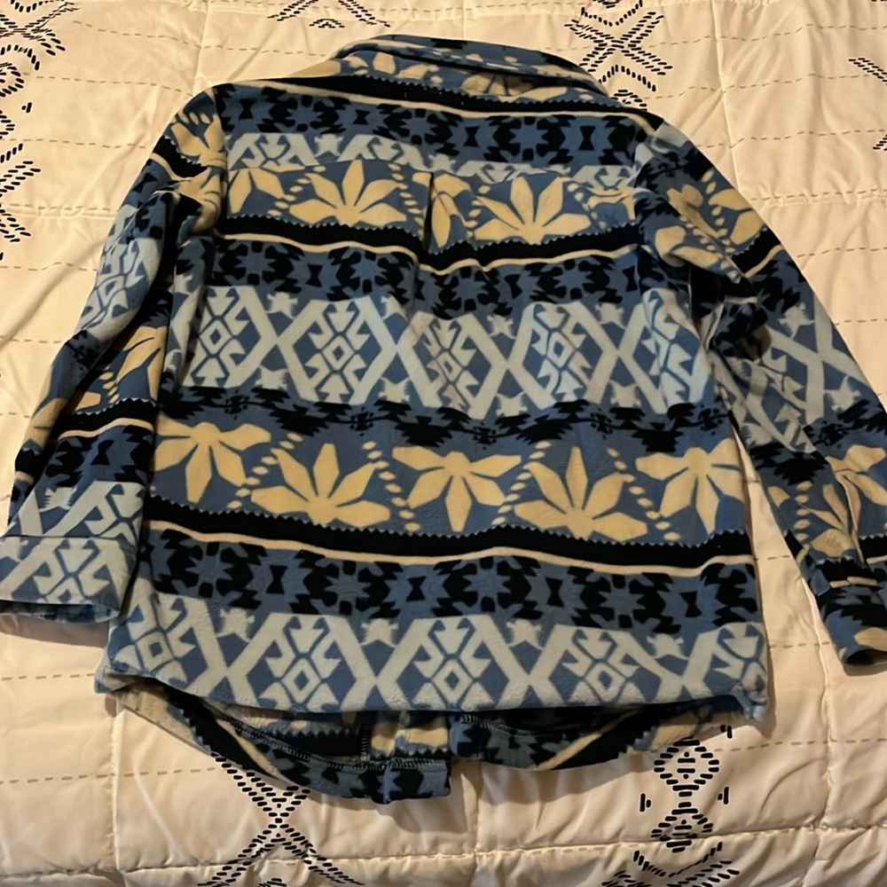 Blue Aztec Jacket - image 2